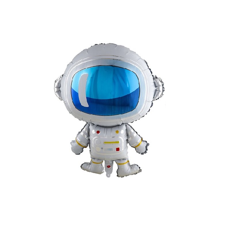 ballon aluminium mylar astronaute 77x59cm