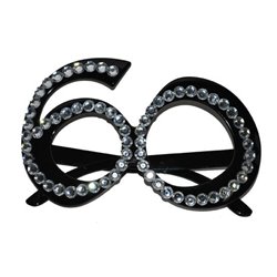 lunettes avec strass 60 ans