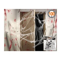 voile toile d'araignée blanche 100gr