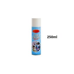 bombe spray à mousse blanche 250ml