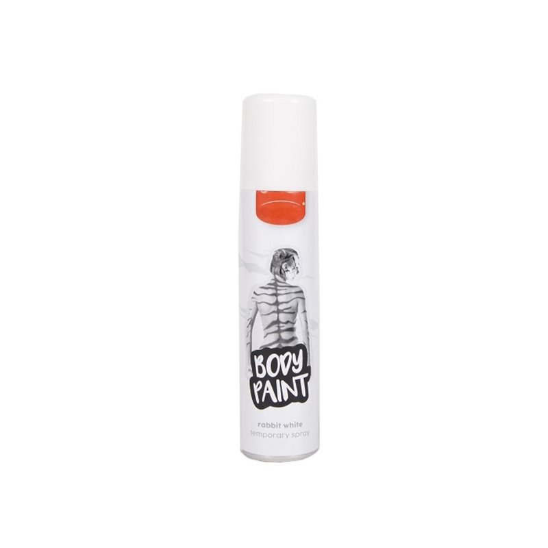 bombe body paint spray blanc 75ml