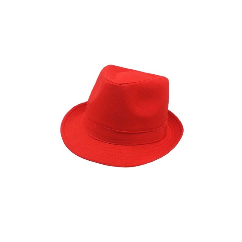 chapeau tribly fluo rouge