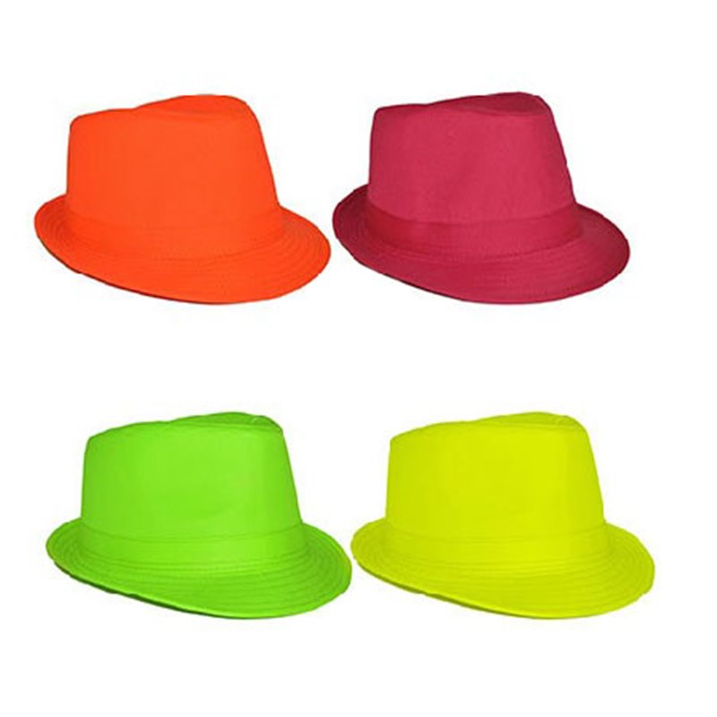 chapeau tribly fluo pink fuchsia