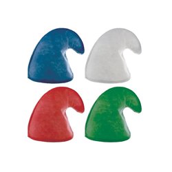 chapeau de lutin nain gnome en feutrine bleu