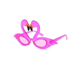 lunettes de soleil gag motif flamant rose 19cm