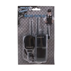 kit accessoires policier "talkie walkie"