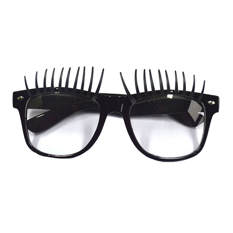 lunettes gag avec cils noir