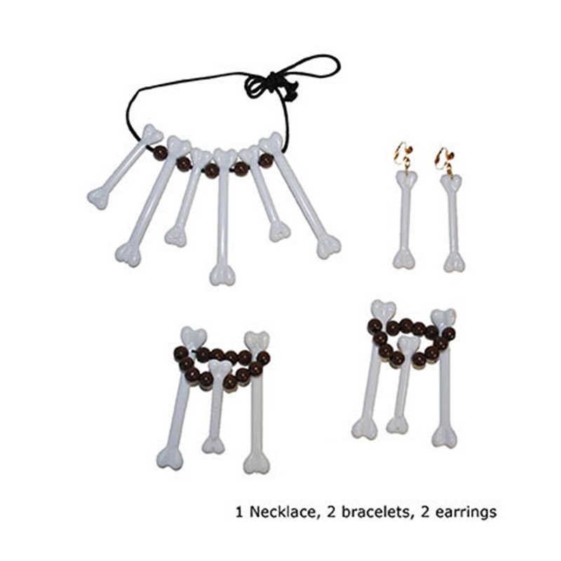 set de bijoux de cannibale 5pcs