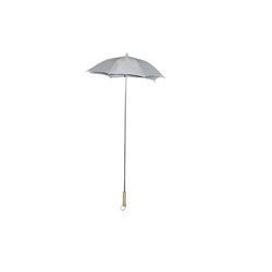 parapluie clown gris & blanc 1.05m