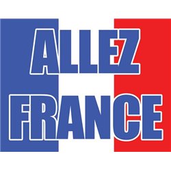 drapeau "allez france" 70x100 cm