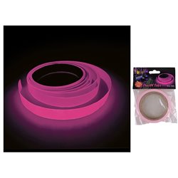 ruban adhésif fluo rose 5mx15mm