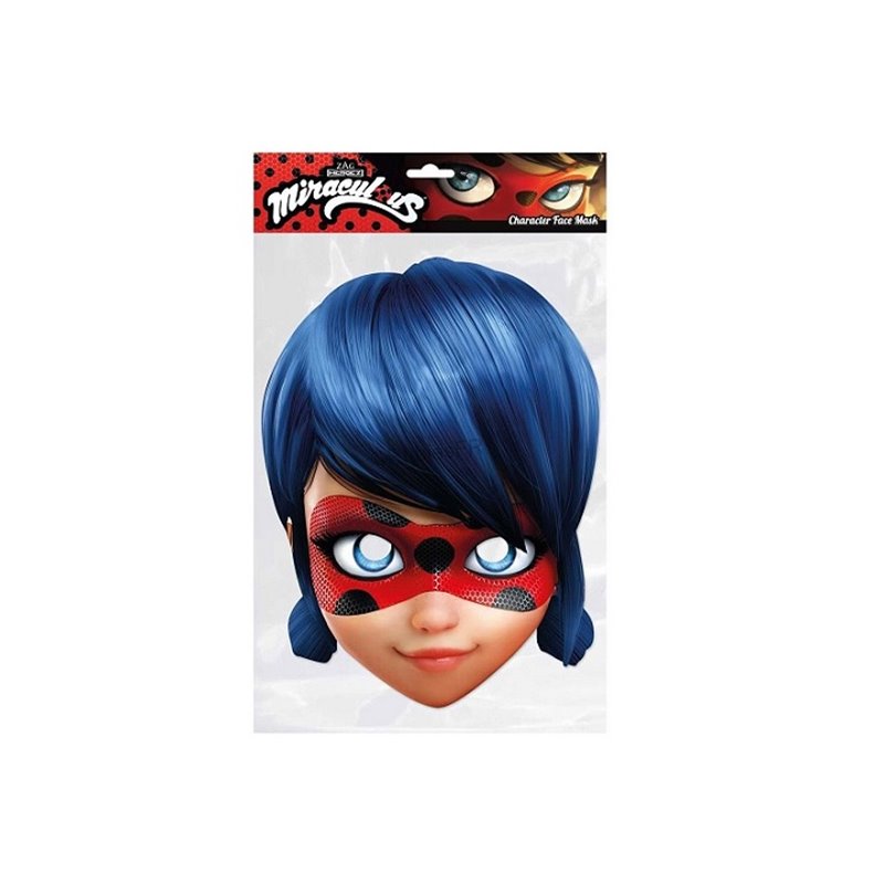 masque carton ladybug miraculous enfant