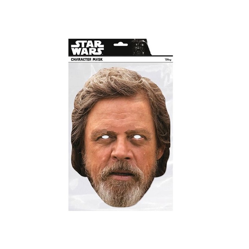 masque carton luke skywalker star wars viii