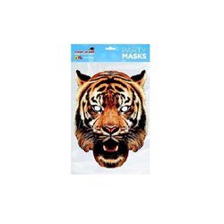 masque carton tigre