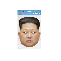 masque carton kim jong un