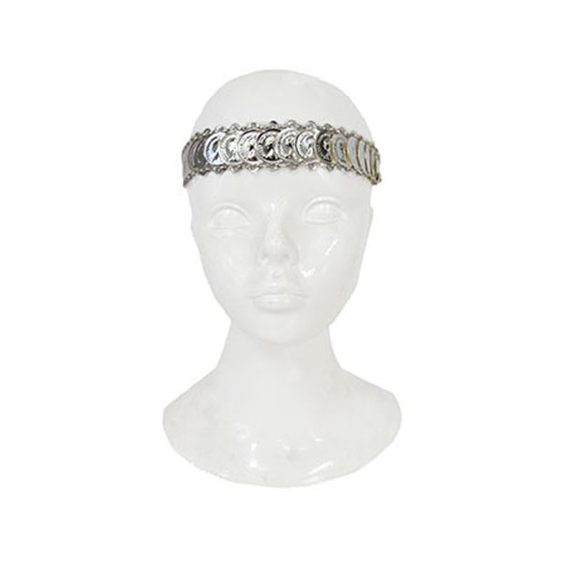 bandeau couronne pièces argent