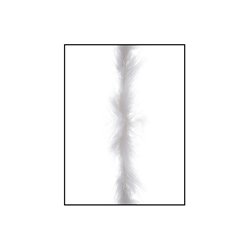 guirlande boa marabou blanc 2m