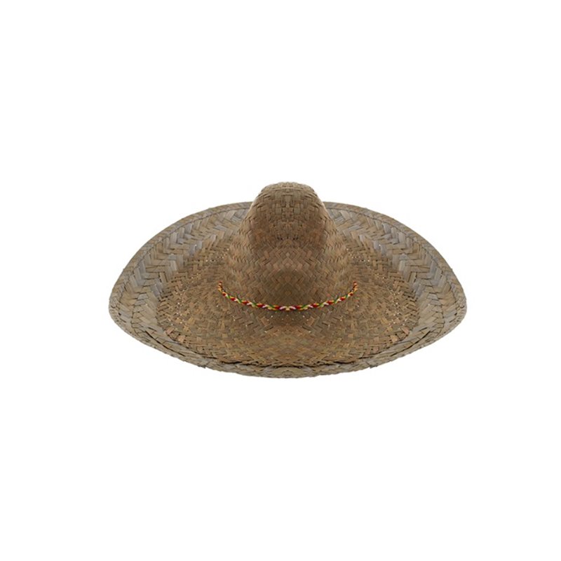 sombrero en paille nature adulte 50cm