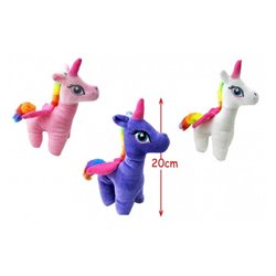 peluche licorne debout mix 20cm