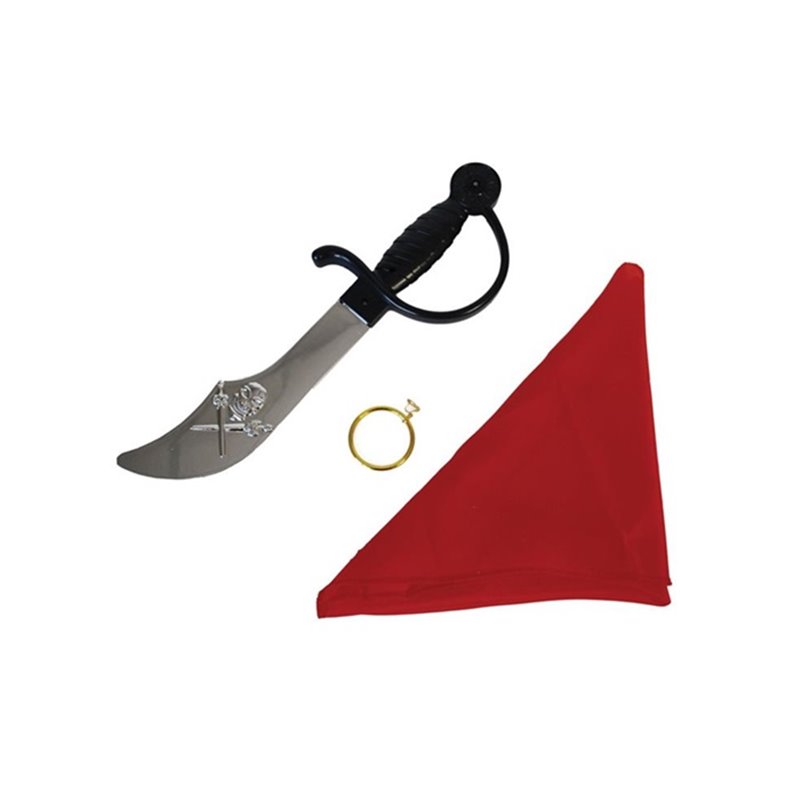 set accessoires pirate 3pcs