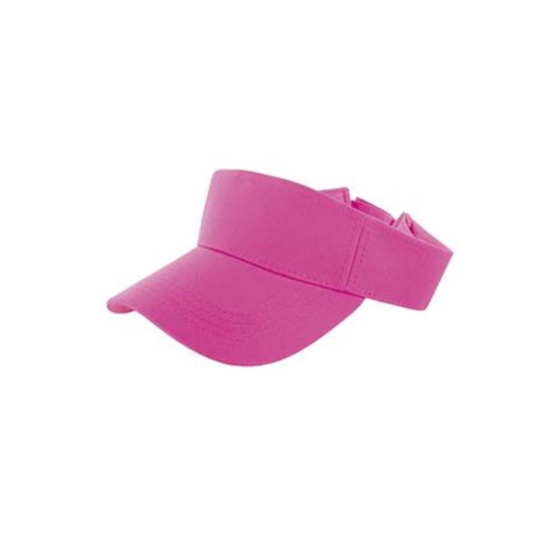 casquette visière fluo rose