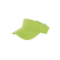 casquette visière fluo vert