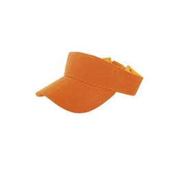 casquette visière fluo orange