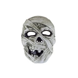 masque coque d'horreur momie vert pâle