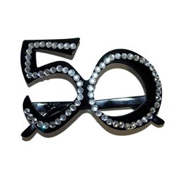 lunettes avec strass 50 ans