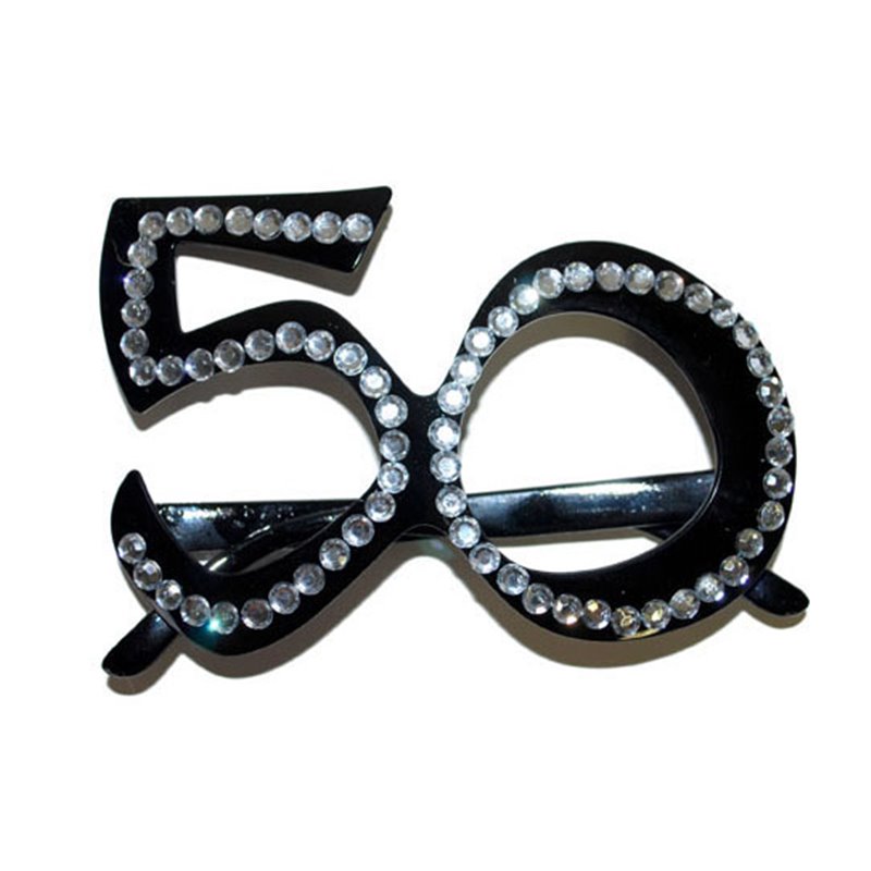 lunettes avec strass 50 ans