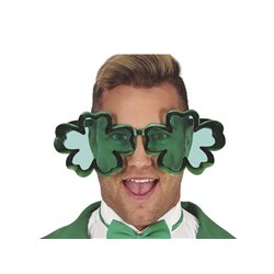 lunettes gag géantes jumbo st patrick verte adulte