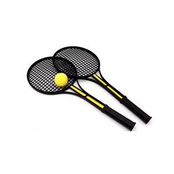 lot de 2 raquettes de tenis avec balle 52cm