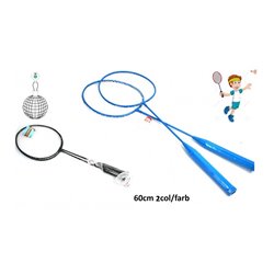 set de badminton 2 raquettes & 1 volant mix 60cm