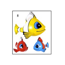 poisson tropical gonflable mix 60cm