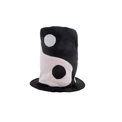 chapeau carnaval yin & yang