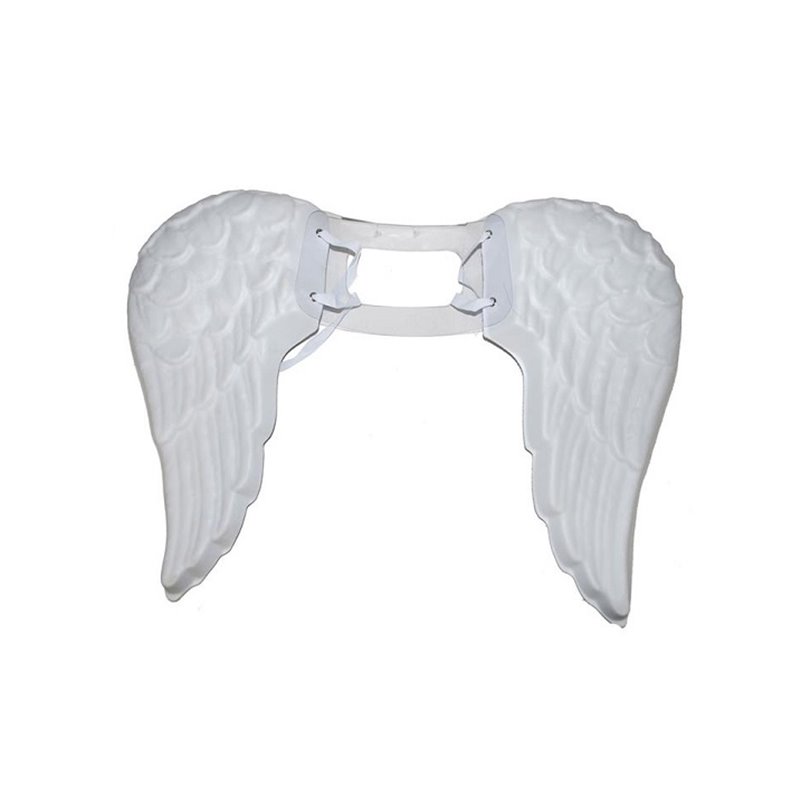 ailes d'ange en plastique eva blanc 40x51cm