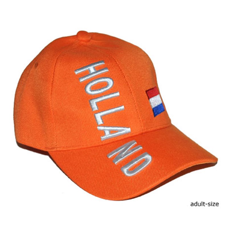 casquette baseball hollande pays bas orange