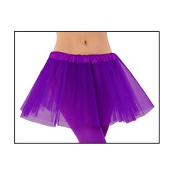 jupe en tulle tutu pour adulte violet 30cm