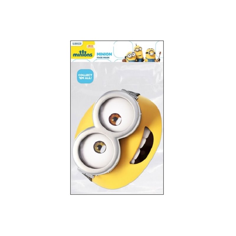 masque carton bob minions