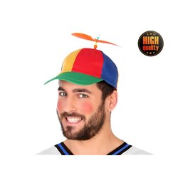 casquette de clown à hélice