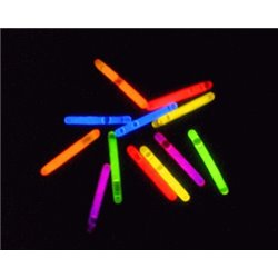 lot de 50 bâtonnets fluo 4.5x38mm pour la pêche