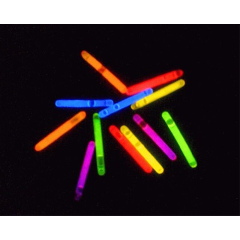 lot de 50 bâtonnets fluo 4.5x38mm pour la pêche