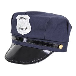 casquette spécial police bleu enfant