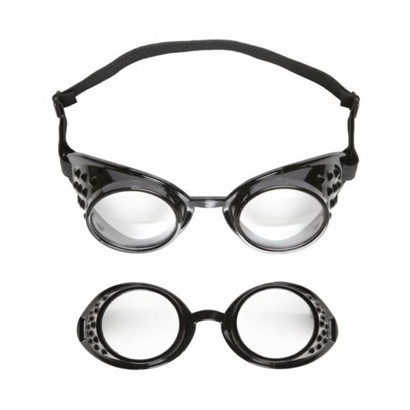 lunettes steampunk noir