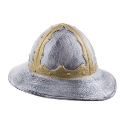 casque de soldat du moyen âge