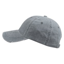 casquette coton rétro vintage unie gris