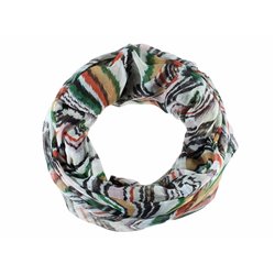 foulard tube grand modèle vert