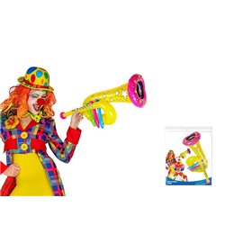 tuba gonflable jaune 63cm