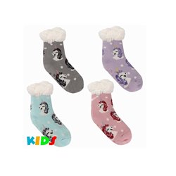 paire de chaussettes motifs licornes enfant taille 30-35 mix