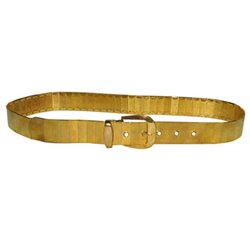 ceinture plastique or